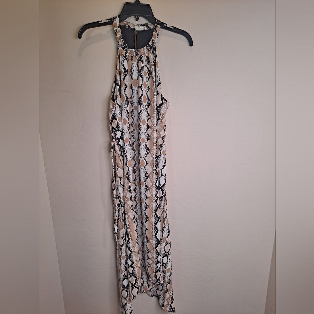 Three eighty two ALIANNA HIGH LOW HALTER DRESS NW… - image 2